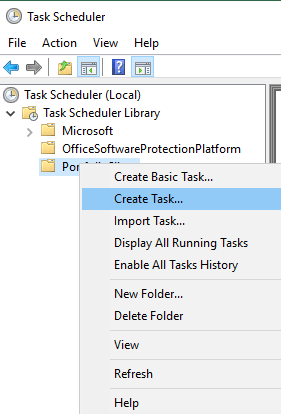Create task